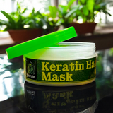 Keratin Hair Mask - 300ml -  Moisturize, Repair, Shine, And Frizz Control